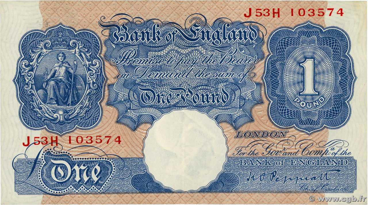 1 Pound ANGLETERRE  1940 P.367a SUP+