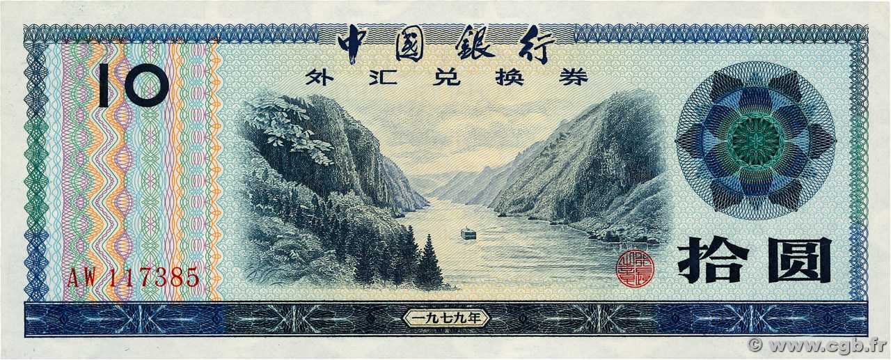 10 Yuan CHINE  1979 P.FX5 pr.NEUF