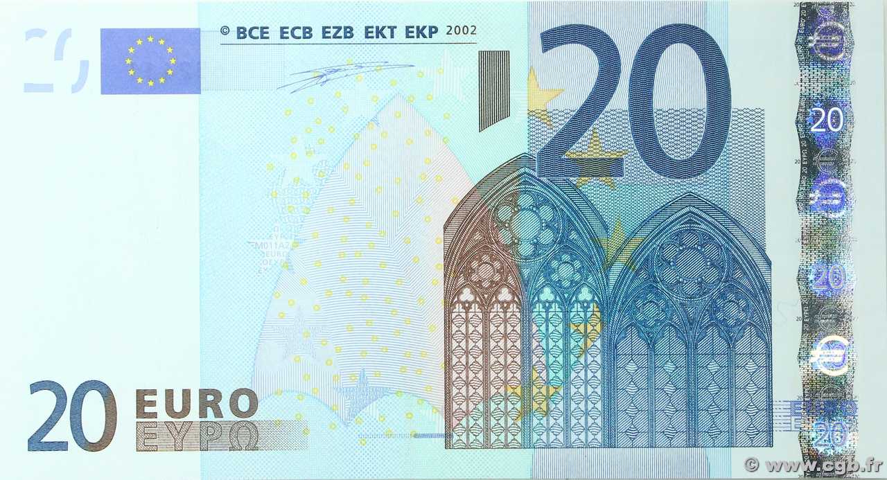 20 Euro EUROPE  2002 P.03v NEUF