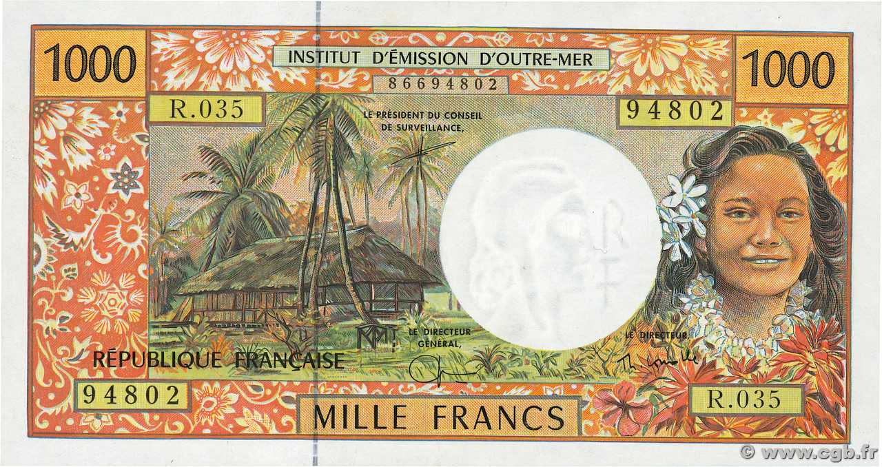 1000 Francs POLYNÉSIE, TERRITOIRES D OUTRE MER  2002 P.02h TTB+