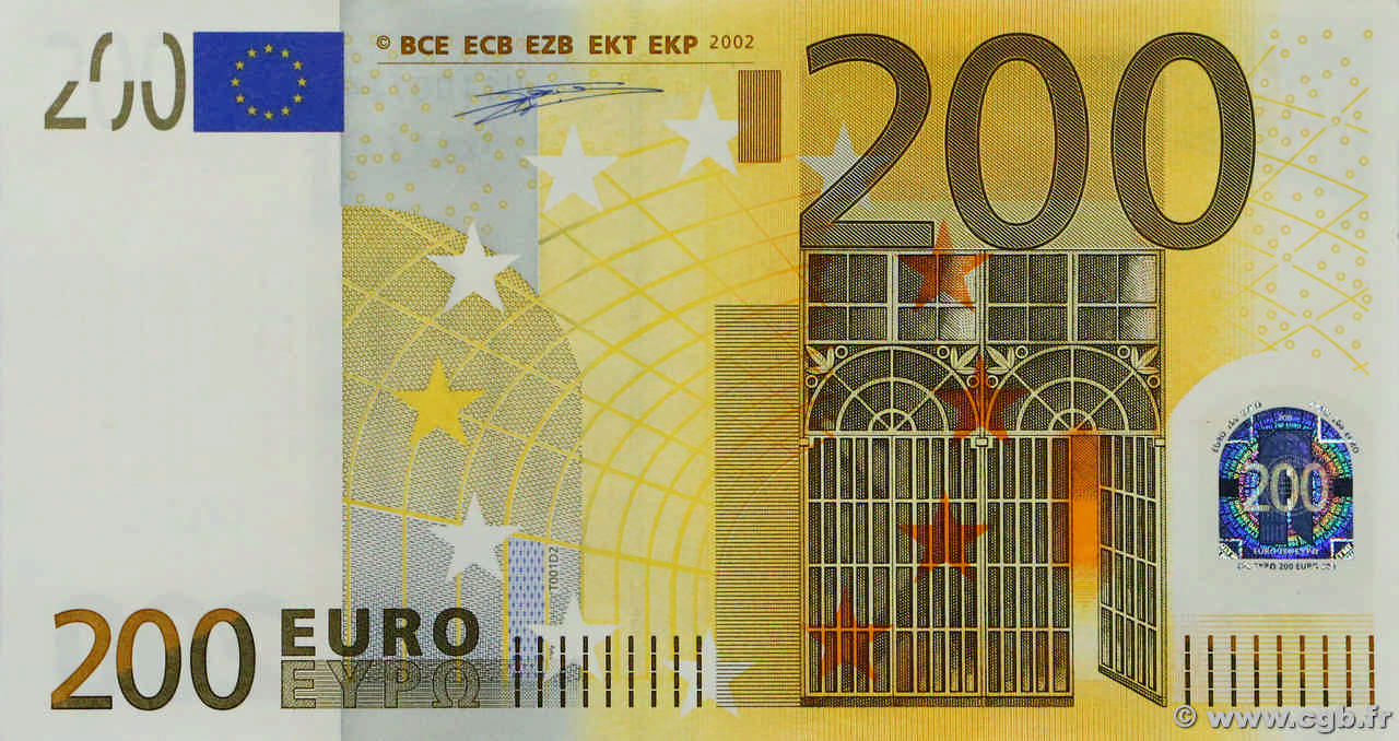 200 Euro EUROPA  2002 P.06u SC+