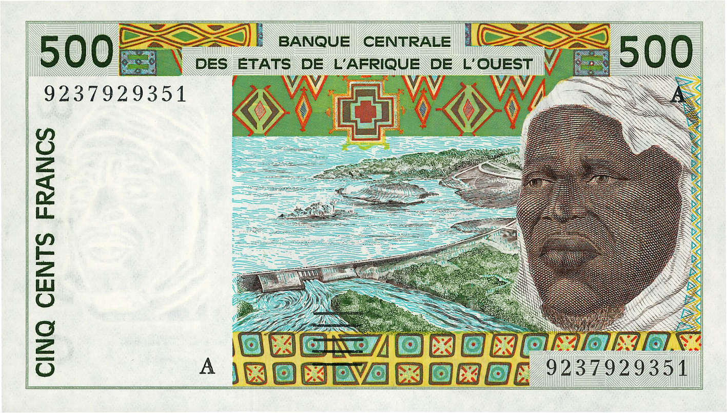 500 Francs ÉTATS DE L AFRIQUE DE L OUEST  1992 P.110Ab NEUF