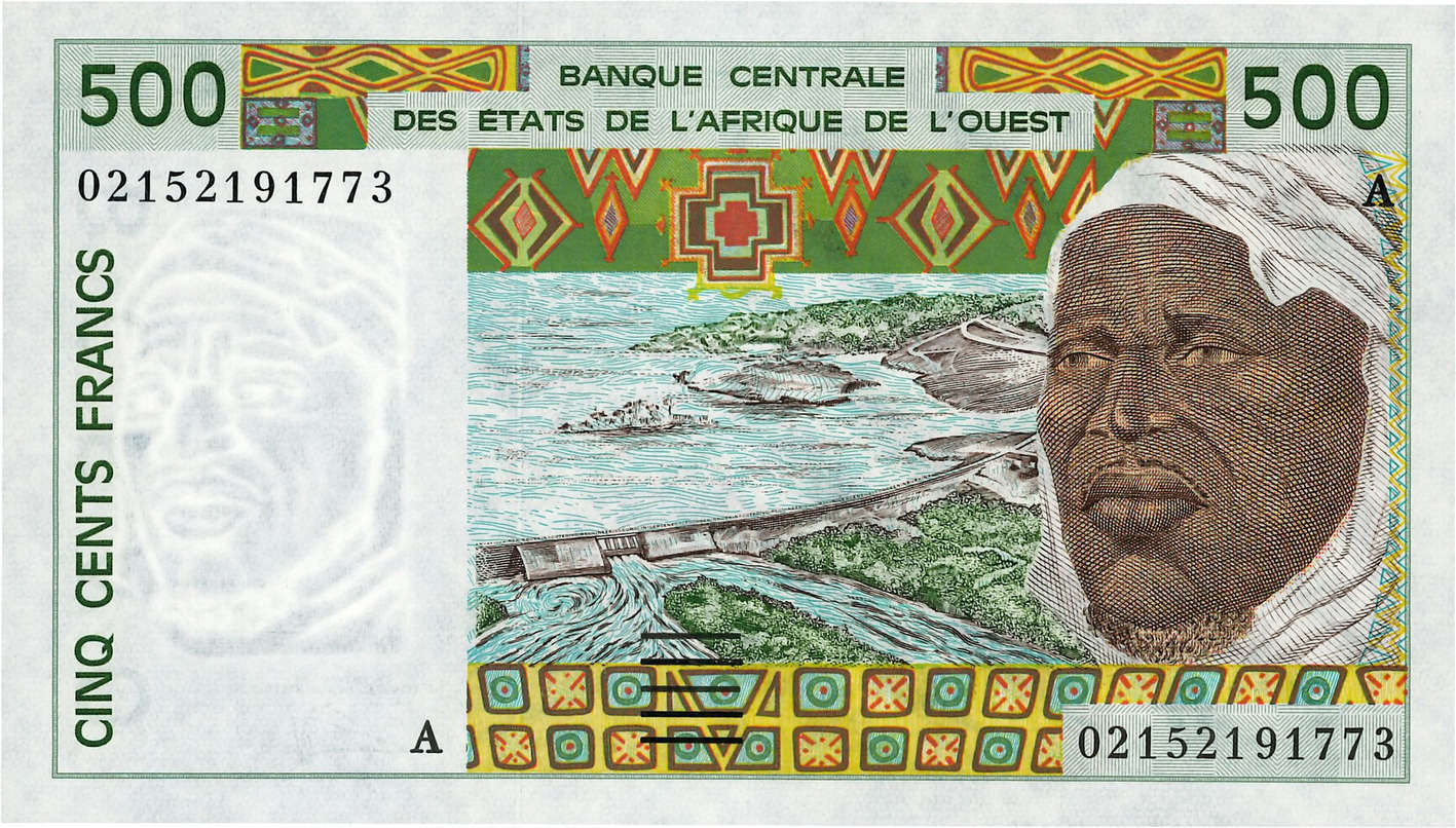 500 Francs ÉTATS DE L AFRIQUE DE L OUEST  2002 P.110Am NEUF