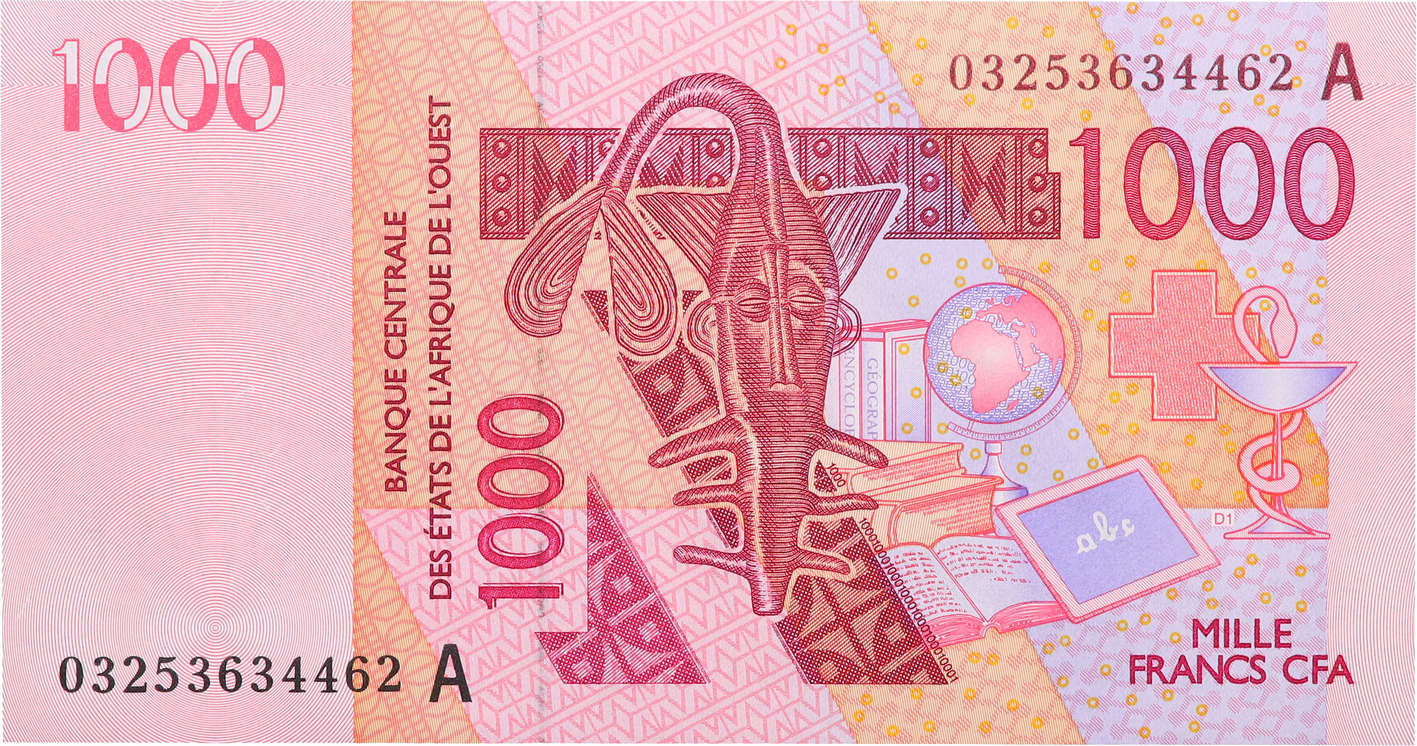 1000 Francs ÉTATS DE L AFRIQUE DE L OUEST  2003 P.115Aa NEUF