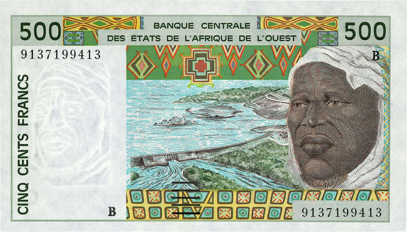 500 Francs ÉTATS DE L AFRIQUE DE L OUEST  1991 P.210Ba NEUF