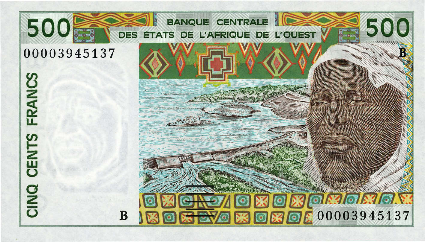 500 Francs ÉTATS DE L AFRIQUE DE L OUEST  2000 P.210Bl NEUF