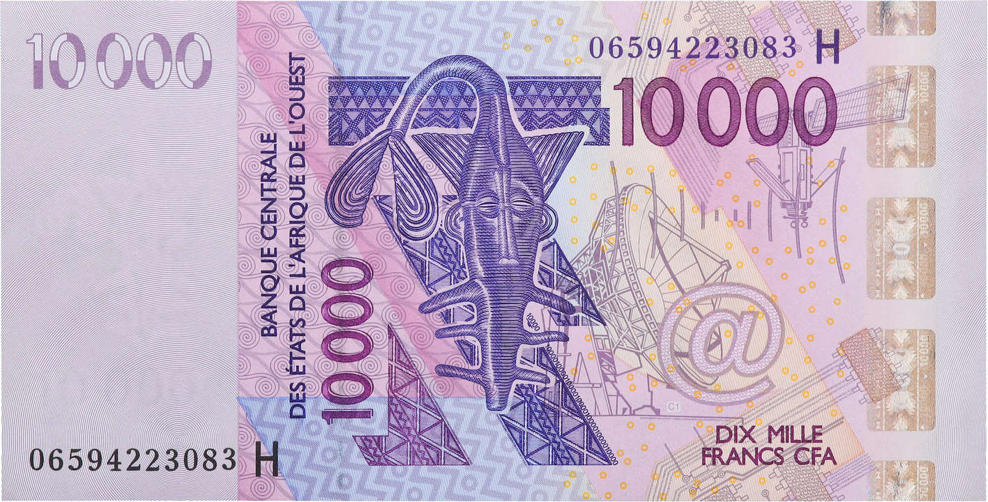 10000 Francs ÉTATS DE L AFRIQUE DE L OUEST  2006 P.618Hd NEUF