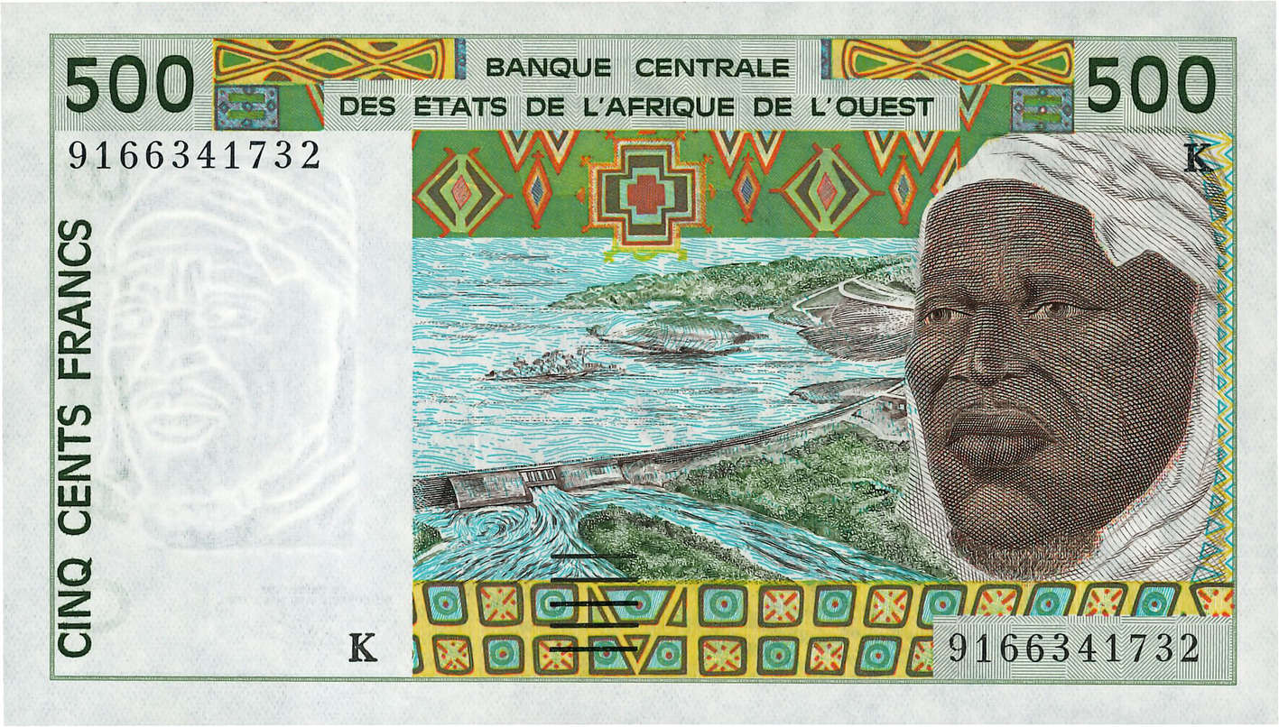 500 Francs ÉTATS DE L AFRIQUE DE L OUEST  1991 P.710Ka SPL+