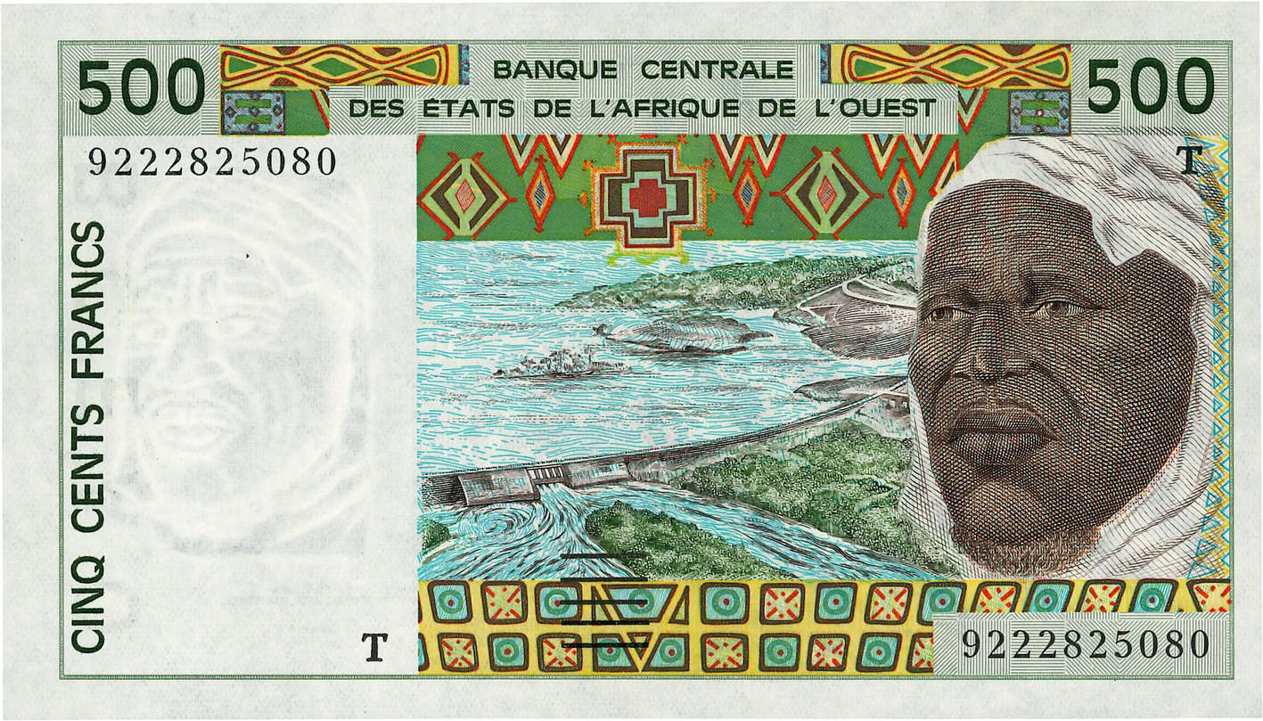 500 Francs ÉTATS DE L AFRIQUE DE L OUEST  1992 P.810Tb pr.NEUF