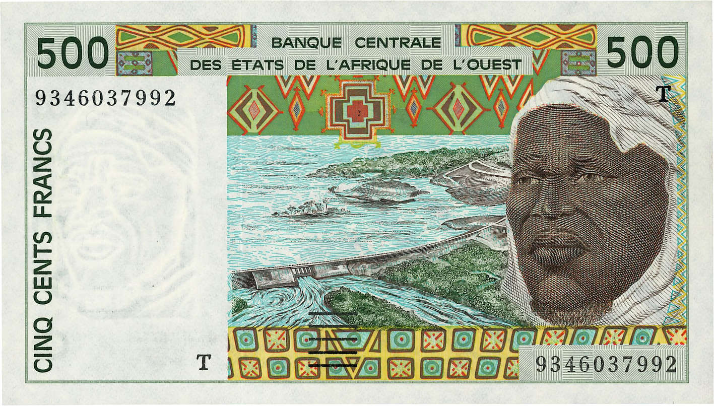 500 Francs ÉTATS DE L AFRIQUE DE L OUEST  1993 P.810Tc pr.NEUF