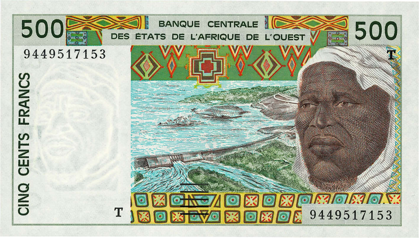 500 Francs ÉTATS DE L AFRIQUE DE L OUEST  1994 P.810Td NEUF