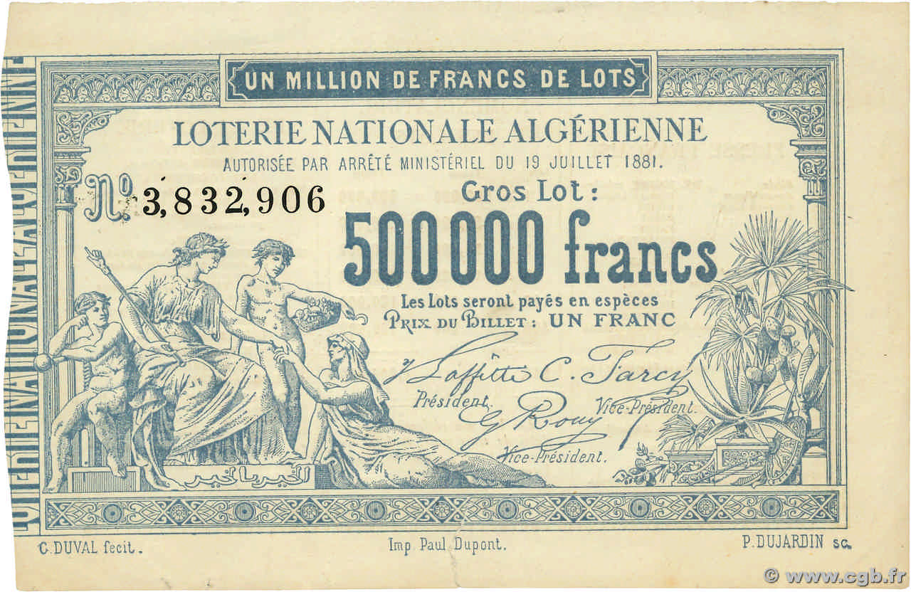 1 Franc FRANCE régionalisme et divers  1881  TTB+