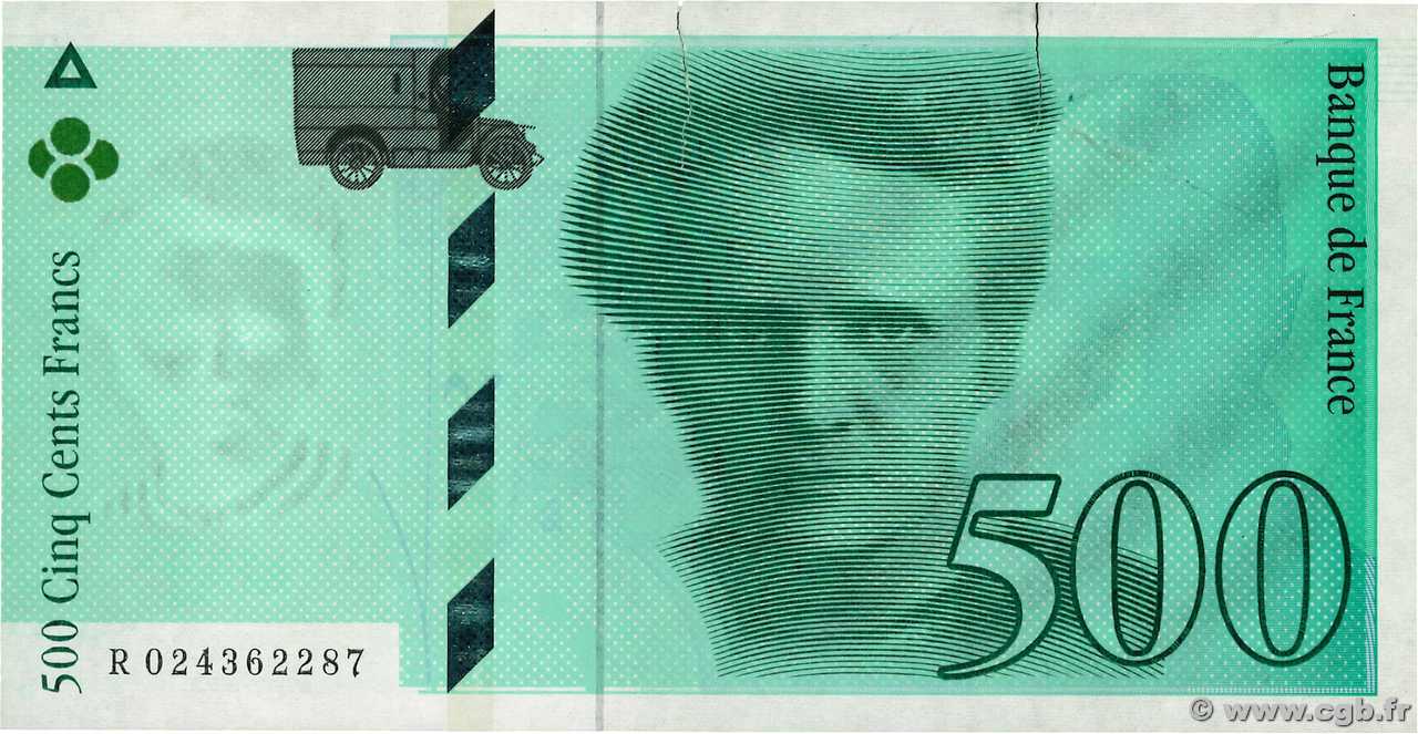 500 Francs PIERRE ET MARIE CURIE Essai FRANCE  1994 F.76.00Ec pr.NEUF