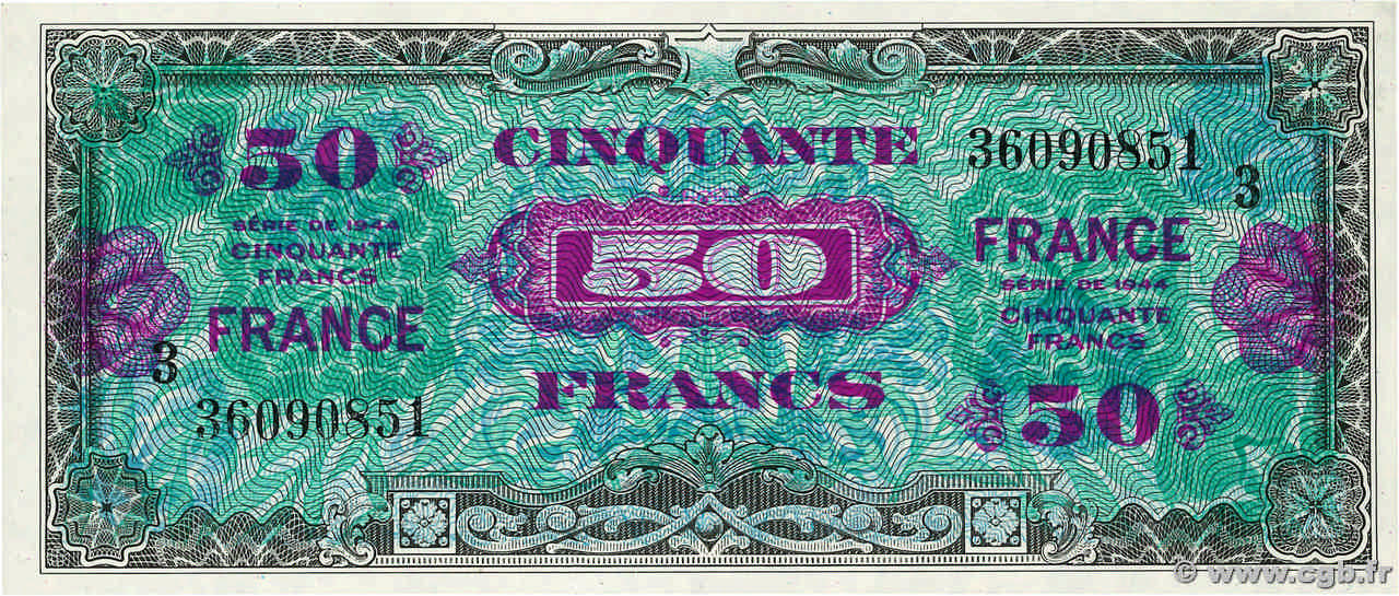 50 Francs FRANCE FRANCE  1945 VF.24.03 NEUF