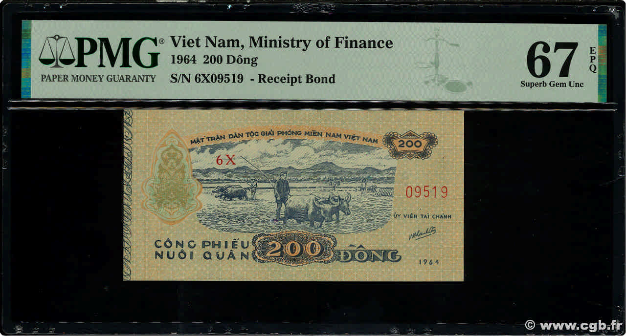 200 Dong VIET NAM   1964 P.- NEUF