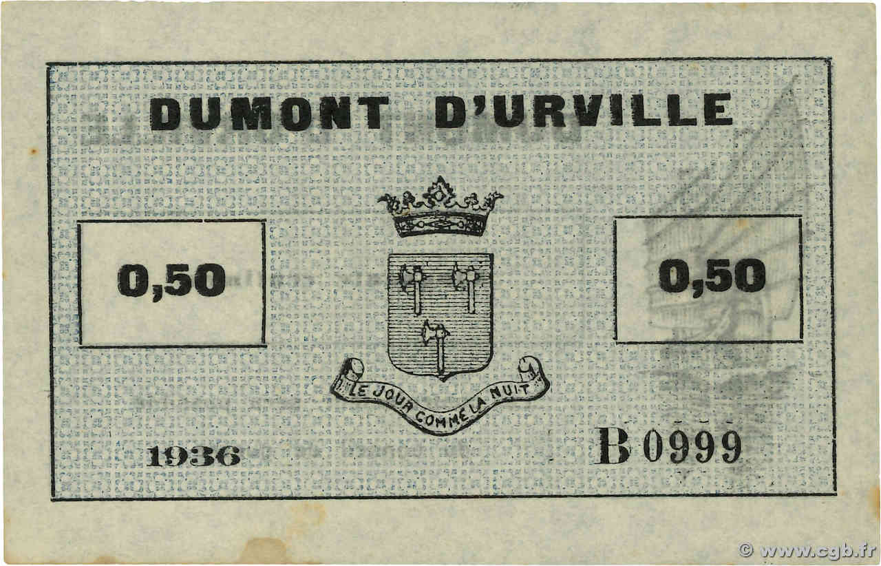 50 Centimes FRANCE regionalismo e varie  1936 K.185.b AU