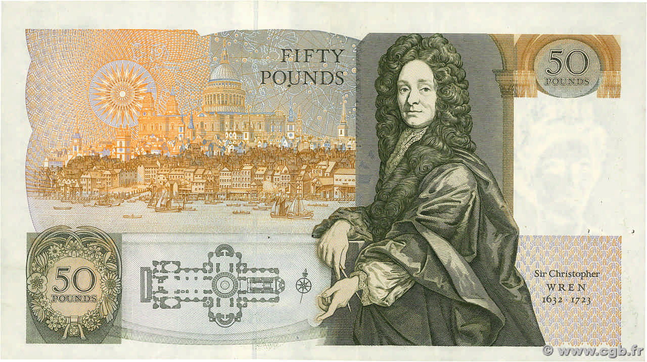 50 Pounds ENGLAND 1988 P 381b 4680133 Banknotes 50-pounds-england-1988-p-381b-4680133-banknotes