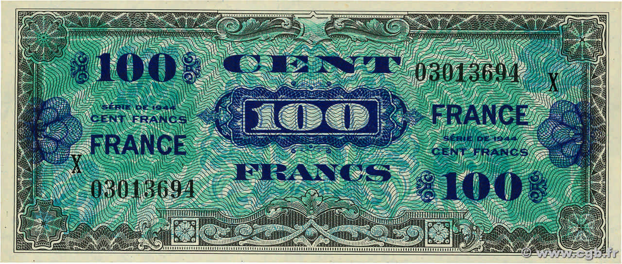 100 Francs FRANCE FRANCE  1945 VF.25.11 NEUF