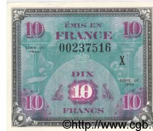 10 Francs DRAPEAU FRANKREICH  1944 VF.18.02 ST