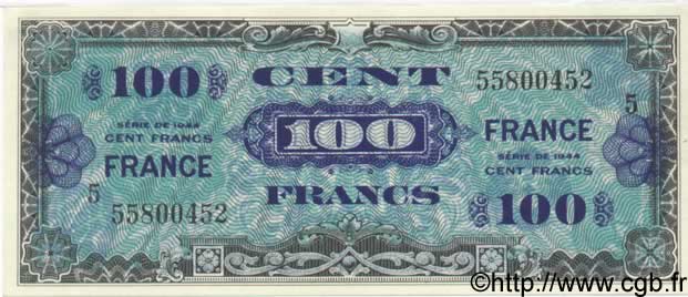 100 Francs FRANCE FRANCIA  1944 VF.25.05 SC+