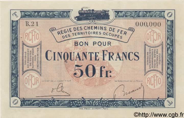 50 Francs FRANCE regionalismo e varie  1923 JP.135.09 AU