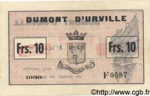 10 Francs FRANCE Regionalismus und verschiedenen  1936 Kol.189 fST