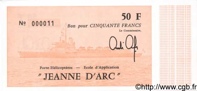 50 Francs FRANCE Regionalismus und verschiedenen  1981 Kol.225g ST