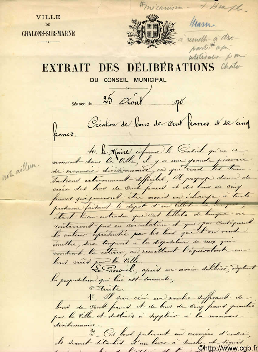 Document FRANCE Regionalismus und verschiedenen  1870 BPM.043 SS