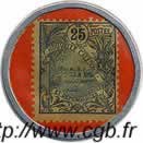 25 Centimes NEW CALEDONIA  1922 P.28 XF