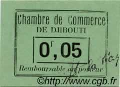 0,05 Franc DJIBUTI  1919 P.21 FDC