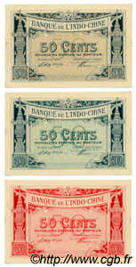50 Cents Essai INDOCINA FRANCESE  1920 P.046 AU