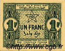 1 Franc MAROCCO  1944 P.42 FDC
