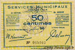 50 Centimes MOROCCO Casablanca 1919 P.- VF+