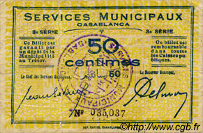 50 Centimes MOROCCO Casablanca 1919 P.- F+