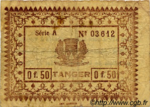0,50 Francs MOROCCO Tanger 1940 P.- VG