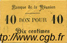 10 Centimes ISLA DE LA REUNIóN  1915 P.21 SC