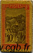 10 Centimes MADAGASCAR  1916 P.029 EBC