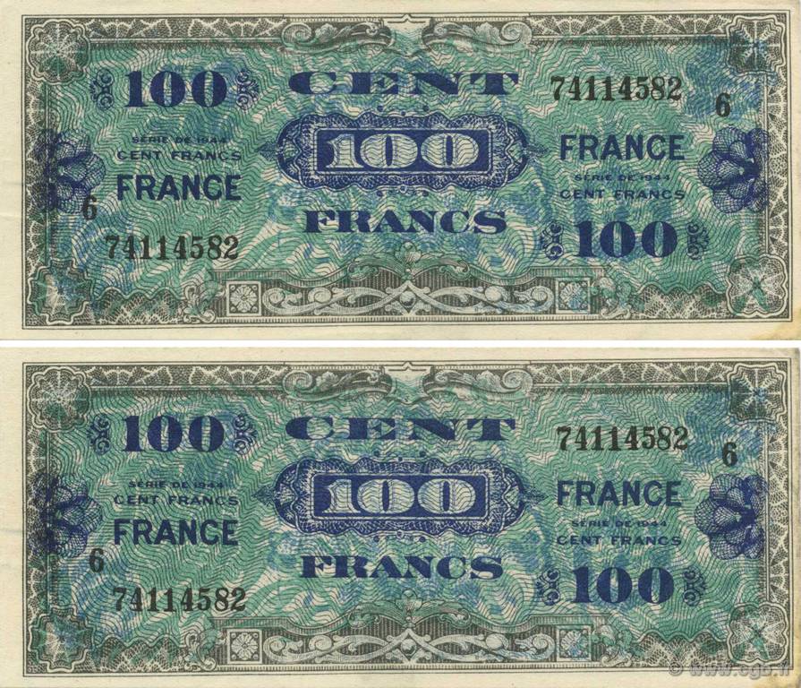 100 Francs FRANCE FRANCE  1945 VF.25.06 pr.NEUF