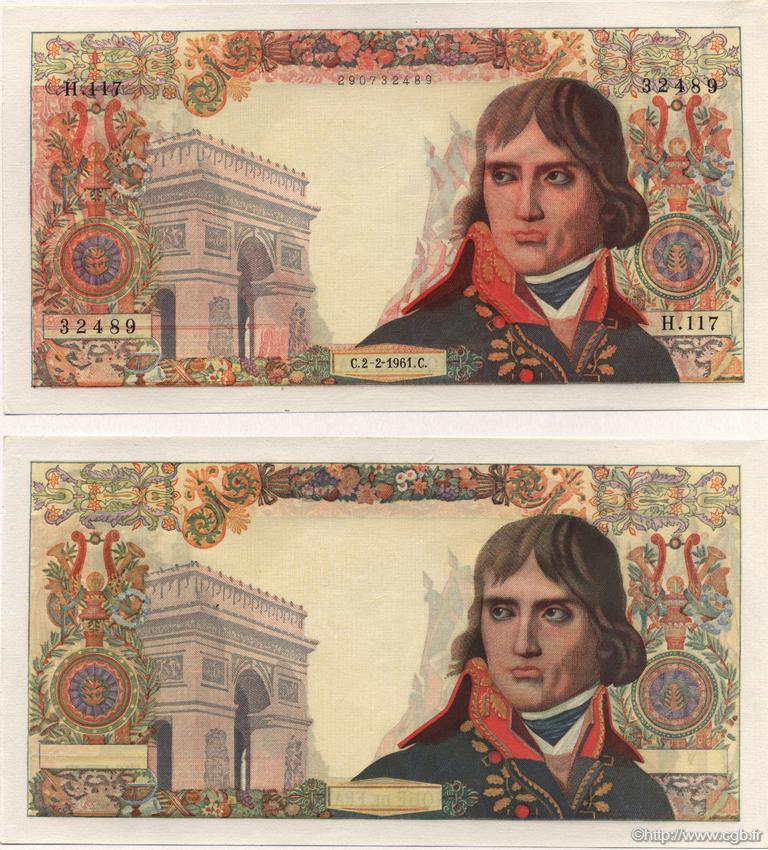 100 Nouveaux Francs BONAPARTE FRANKREICH  1959 F.59.00x ST