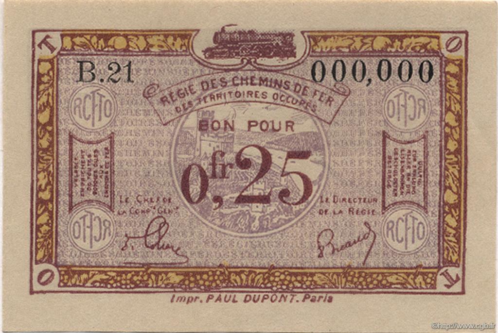 25 Centimes FRANCE regionalismo e varie  1923 JP.135.03 q.FDC