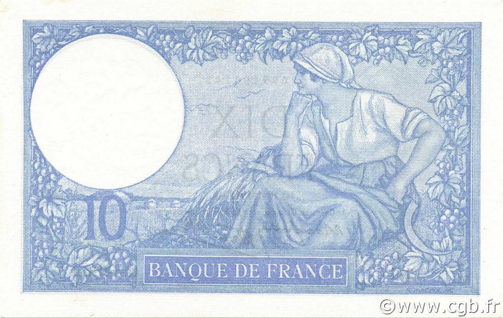 アンティークコイン 硬貨 France : 10 Francs Minerve (2-1-1941