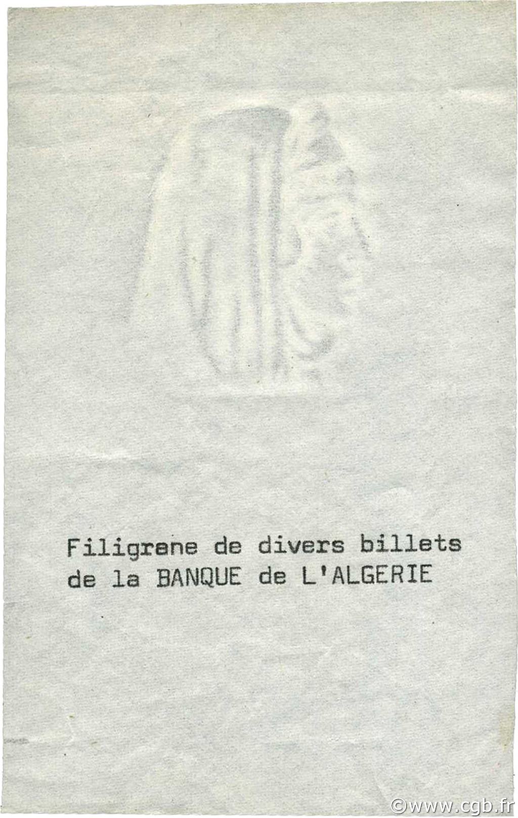 100 Francs ALGERIA  1920 P.-(081) AU