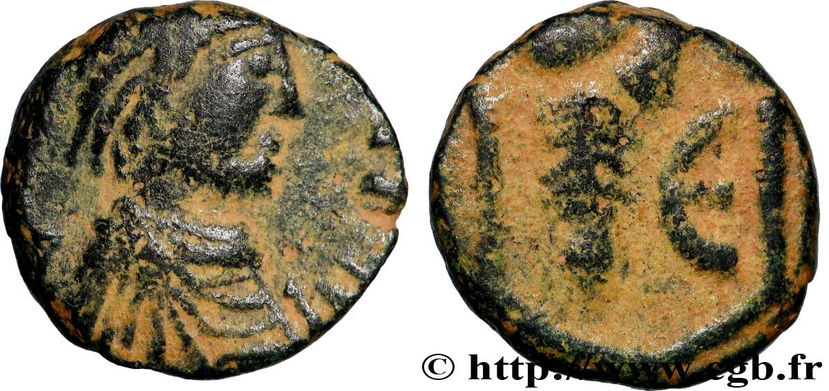 JUSTINIAN I Pentanummium VF