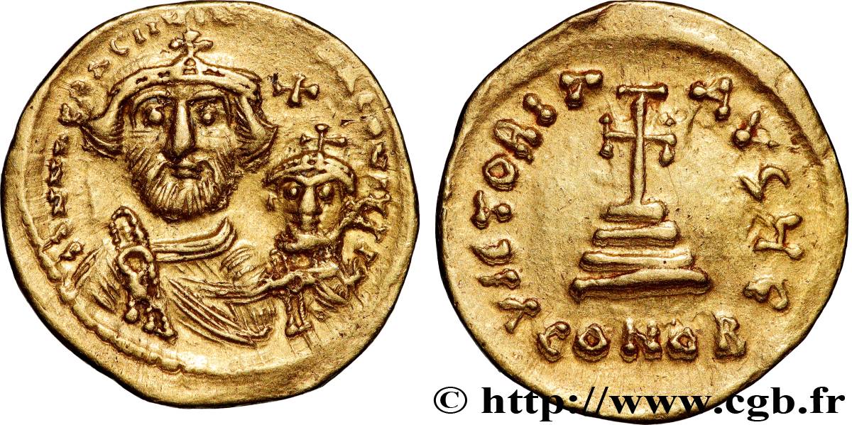 HERACLIUS and HERACLIUS CONSTANTINE Solidus AU