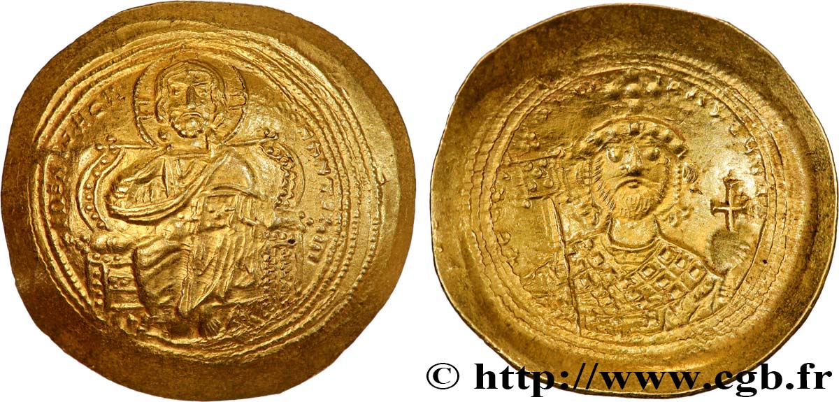 CONSTANTINE IX MONOMACHUS Histamenon nomisma AU