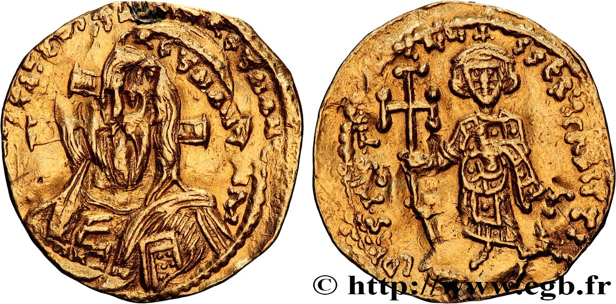 JUSTINIAN II Semissis XF