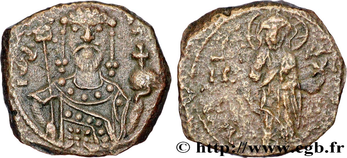 JOHN II COMNENUS Demi-tetarteron VF/AU