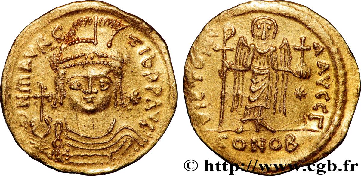 MAURIZIO TIBERIO Solidus de 23 siliques SPL