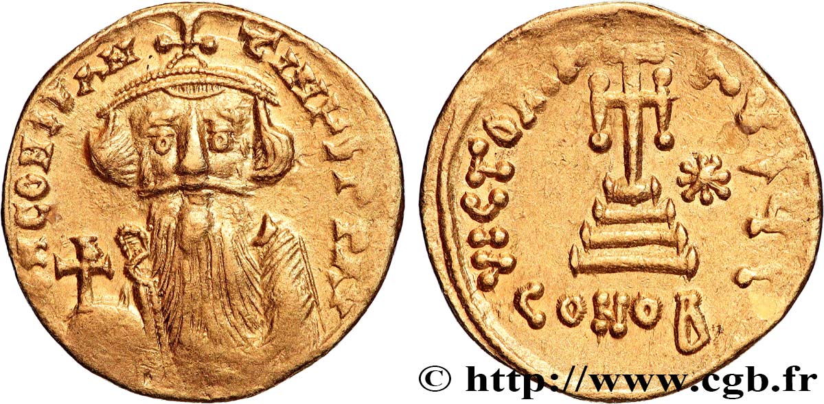 CONSTANS II Solidus de poids léger (23 siliques) TTB+