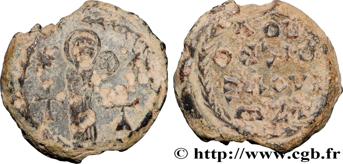 BYZANTIUM - SIGILLOGRAPHY Sceau en plomb VF